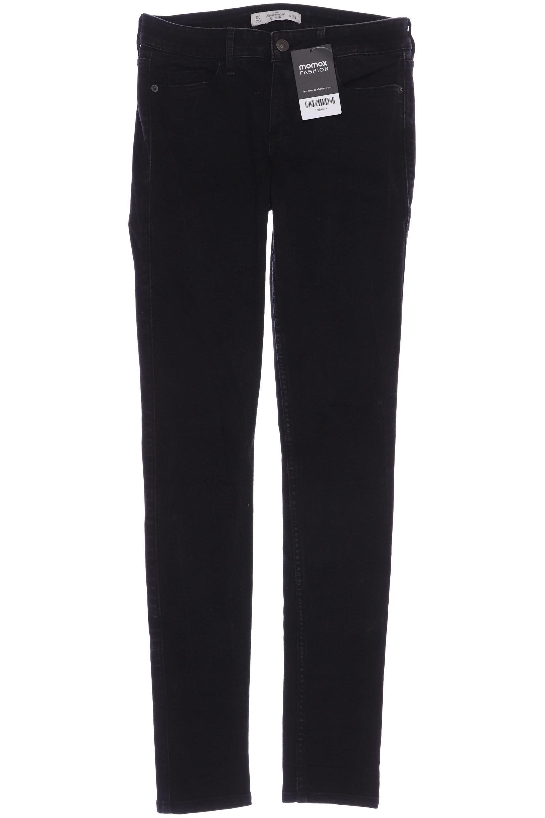 

Abercrombie & Fitch Damen Jeans, schwarz, Gr. 24