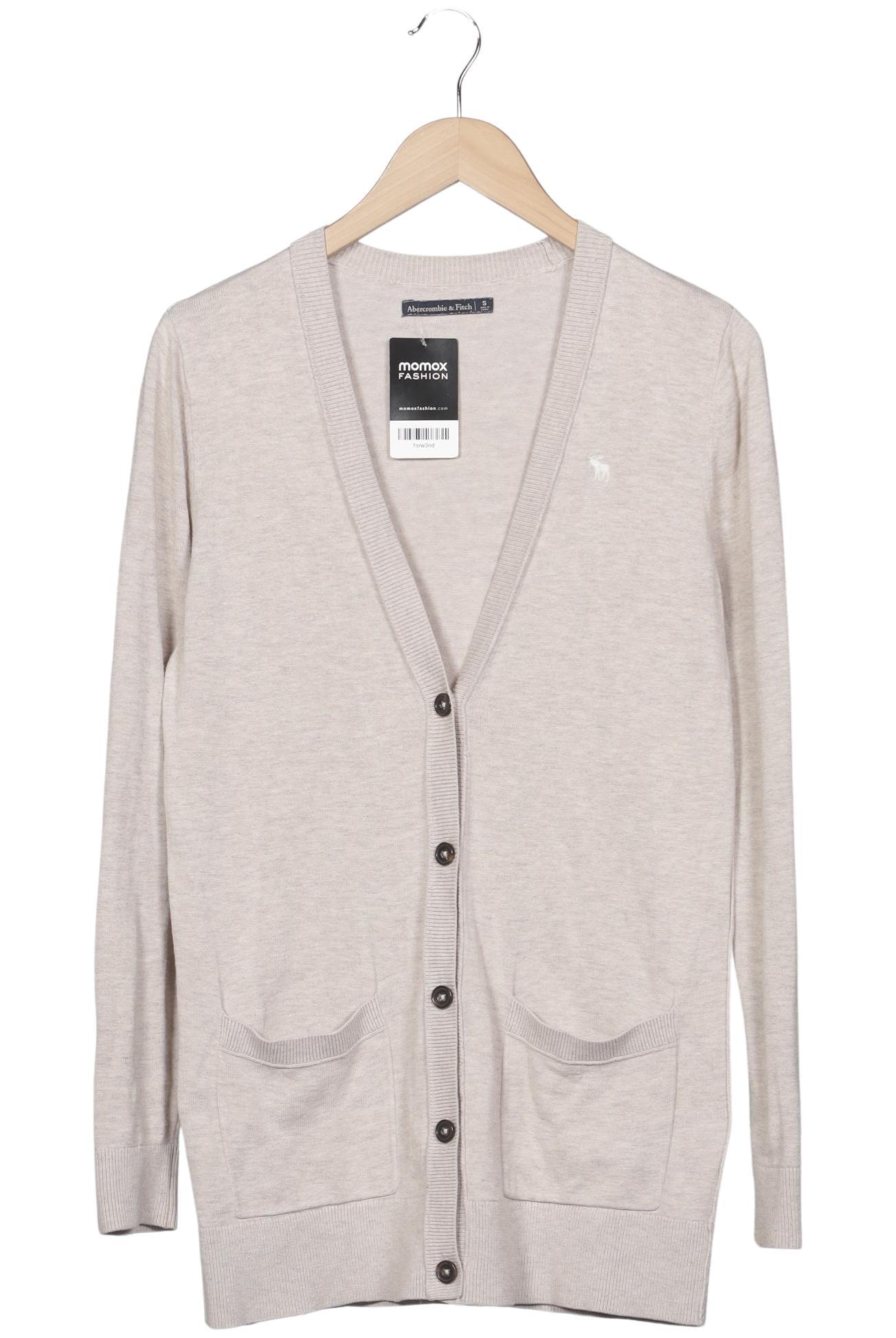 

Abercrombie & Fitch Damen Strickjacke, beige, Gr. 36