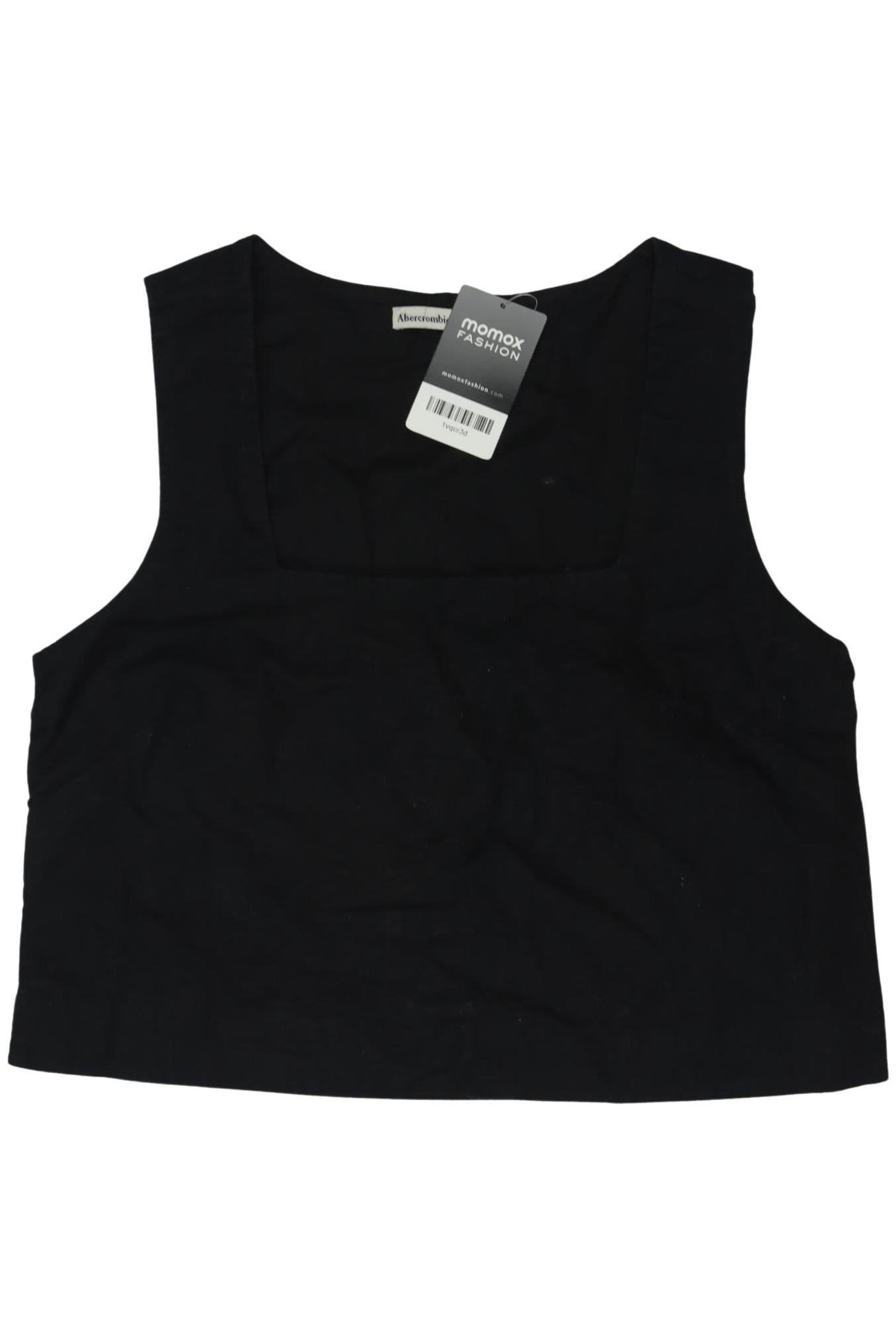 

Abercrombie & Fitch Damen Top, schwarz, Gr. 38
