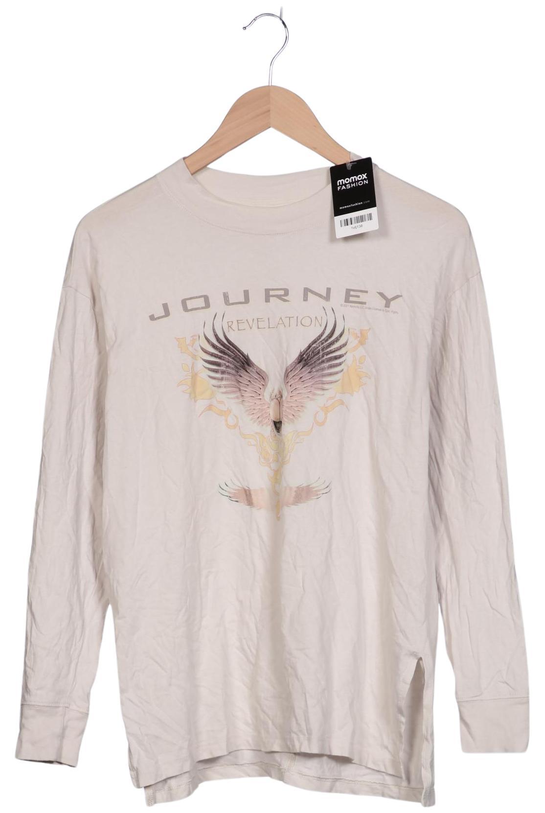 

Abercrombie & Fitch Damen Langarmshirt, beige, Gr. 36