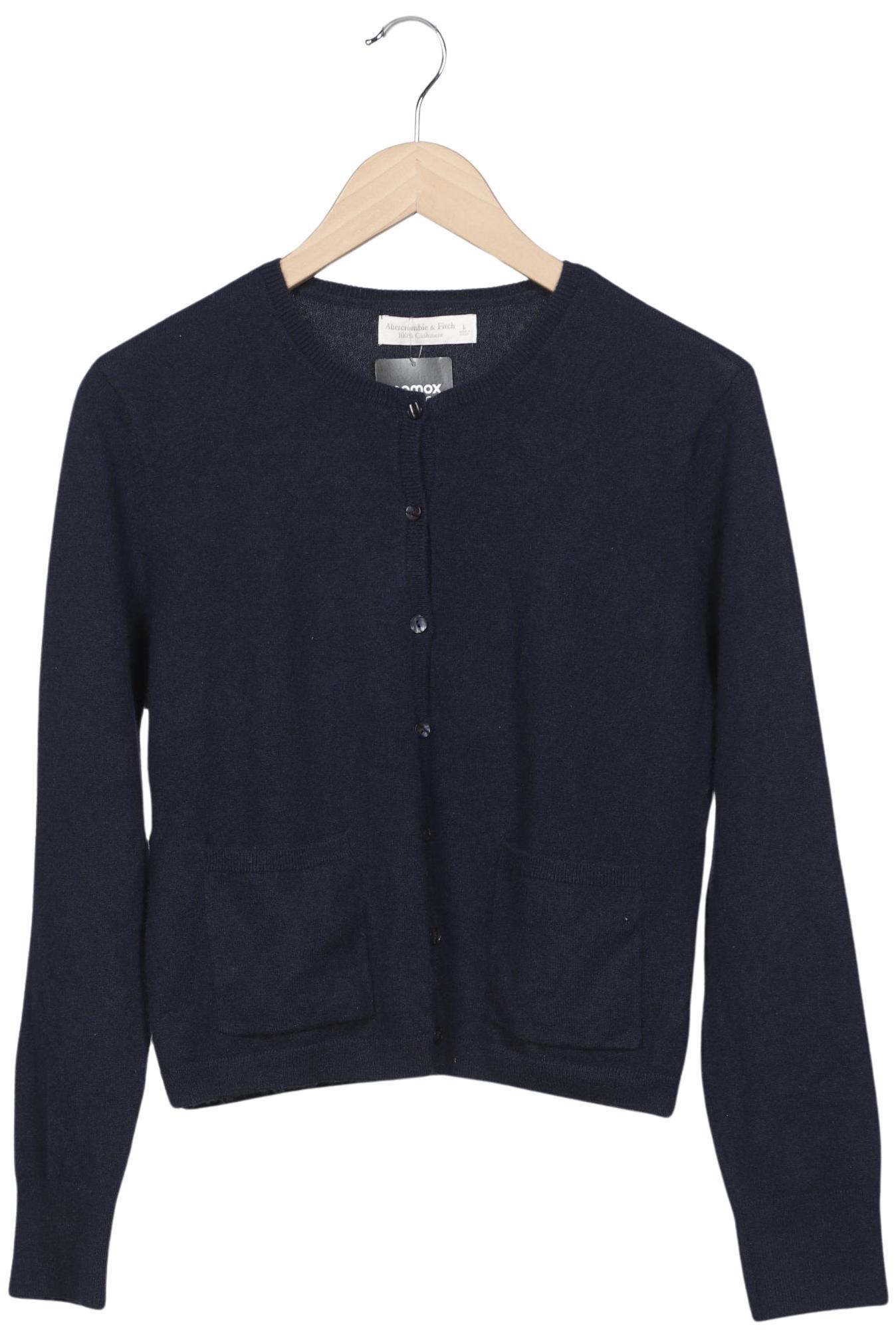 

Abercrombie & Fitch Damen Strickjacke, marineblau, Gr. 42