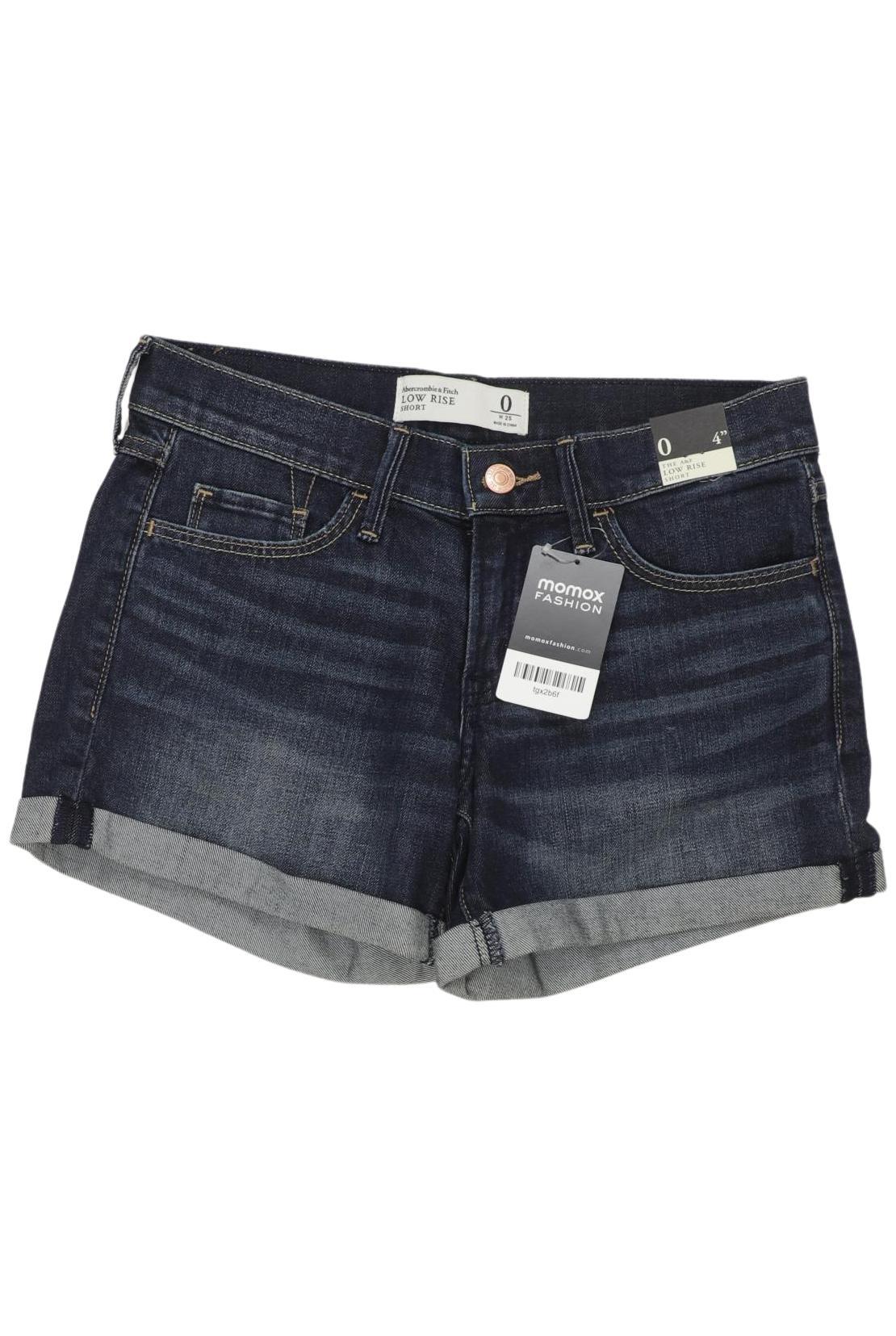 

Abercrombie & Fitch Damen Shorts, blau, Gr. 25