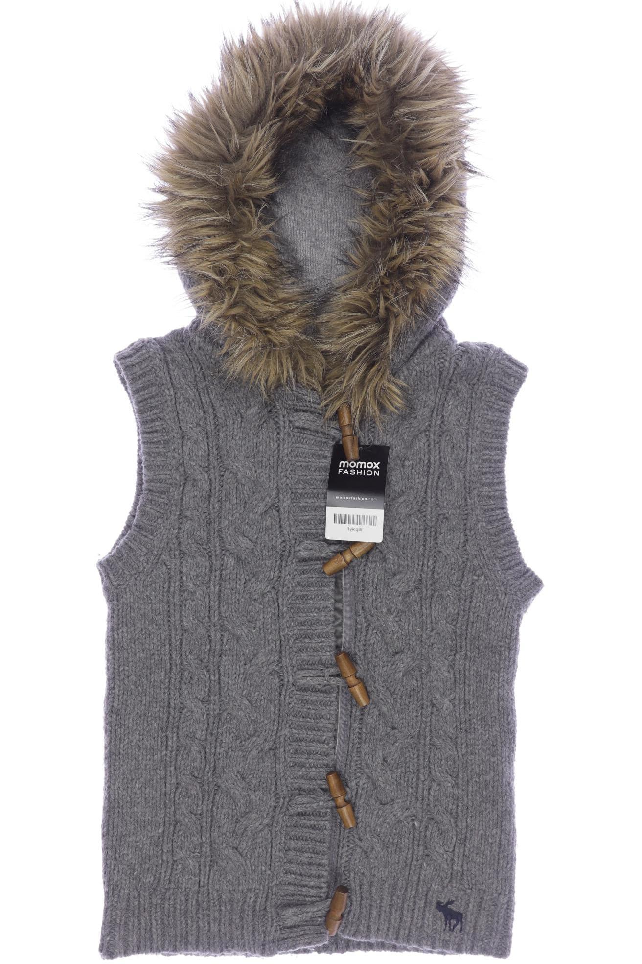 

Abercrombie & Fitch Damen Weste, grau, Gr. 36