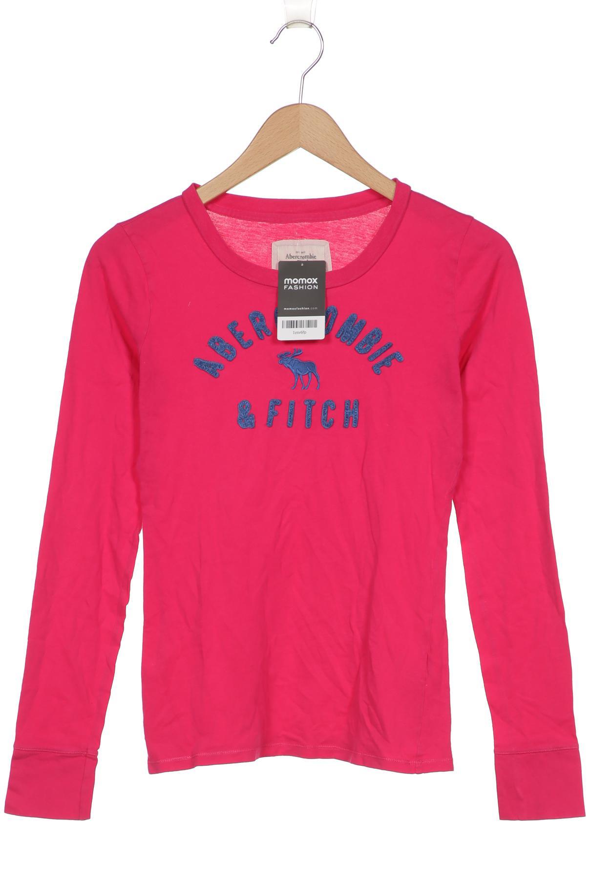 

Abercrombie & Fitch Damen Langarmshirt, pink, Gr. 36