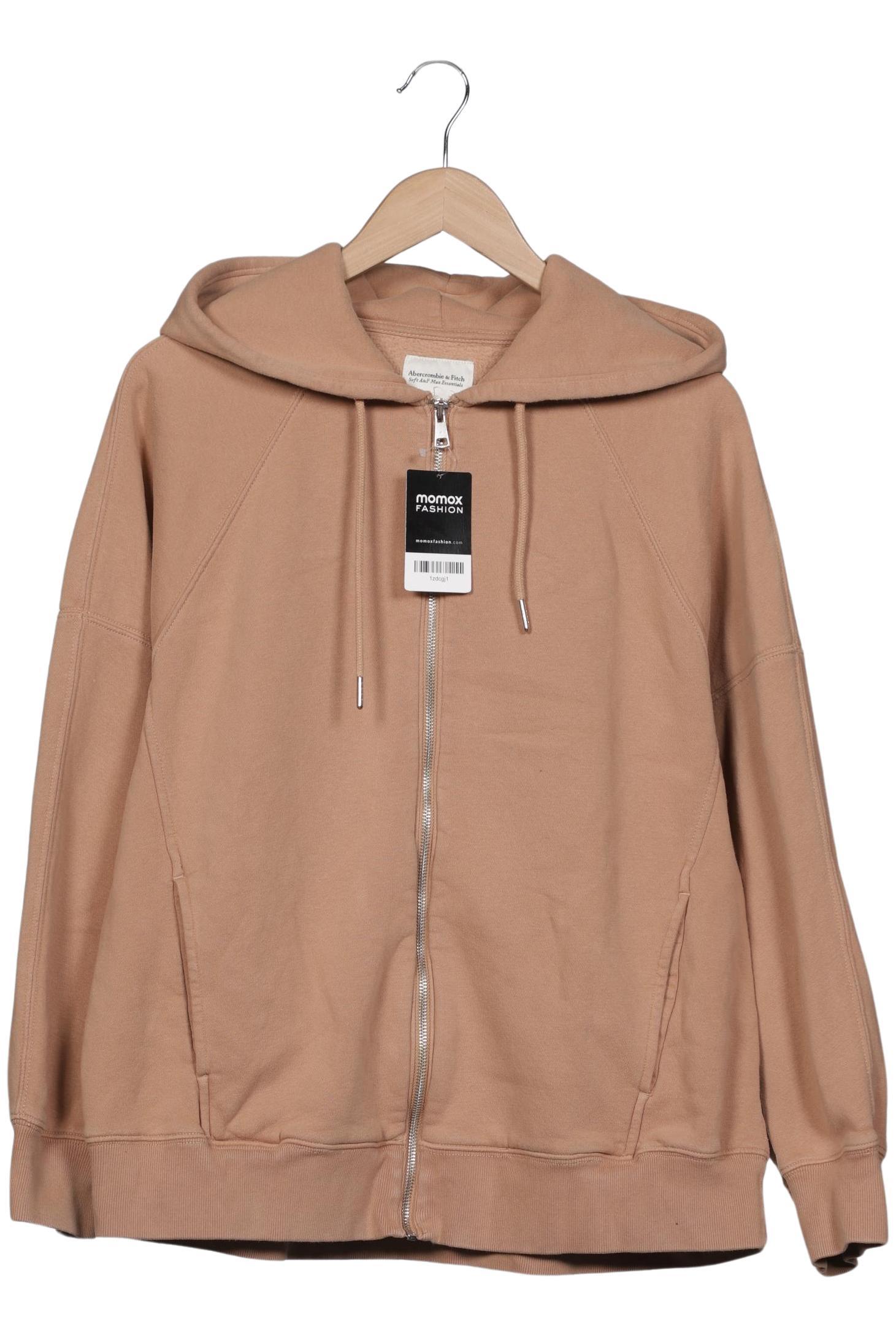 

Abercrombie & Fitch Damen Kapuzenpullover, beige, Gr. 42