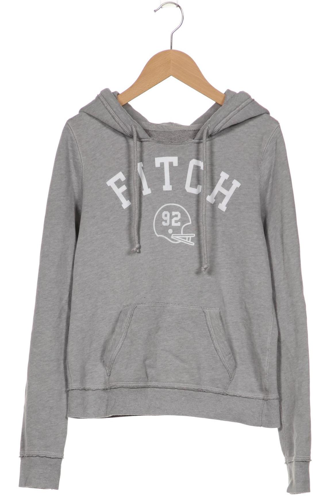 

Abercrombie & Fitch Damen Kapuzenpullover, grau
