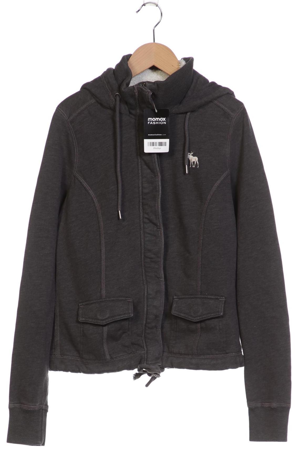 

Abercrombie & Fitch Damen Kapuzenpullover, grau, Gr. 42