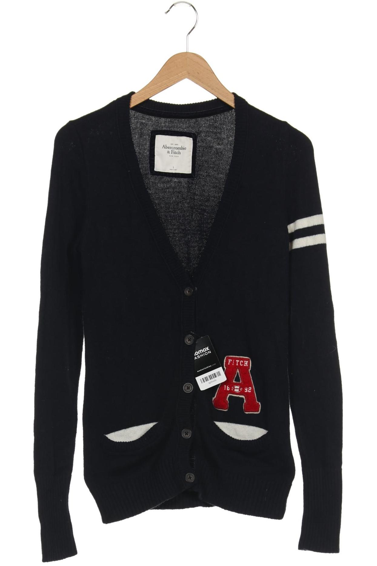 

Abercrombie & Fitch Damen Strickjacke, marineblau