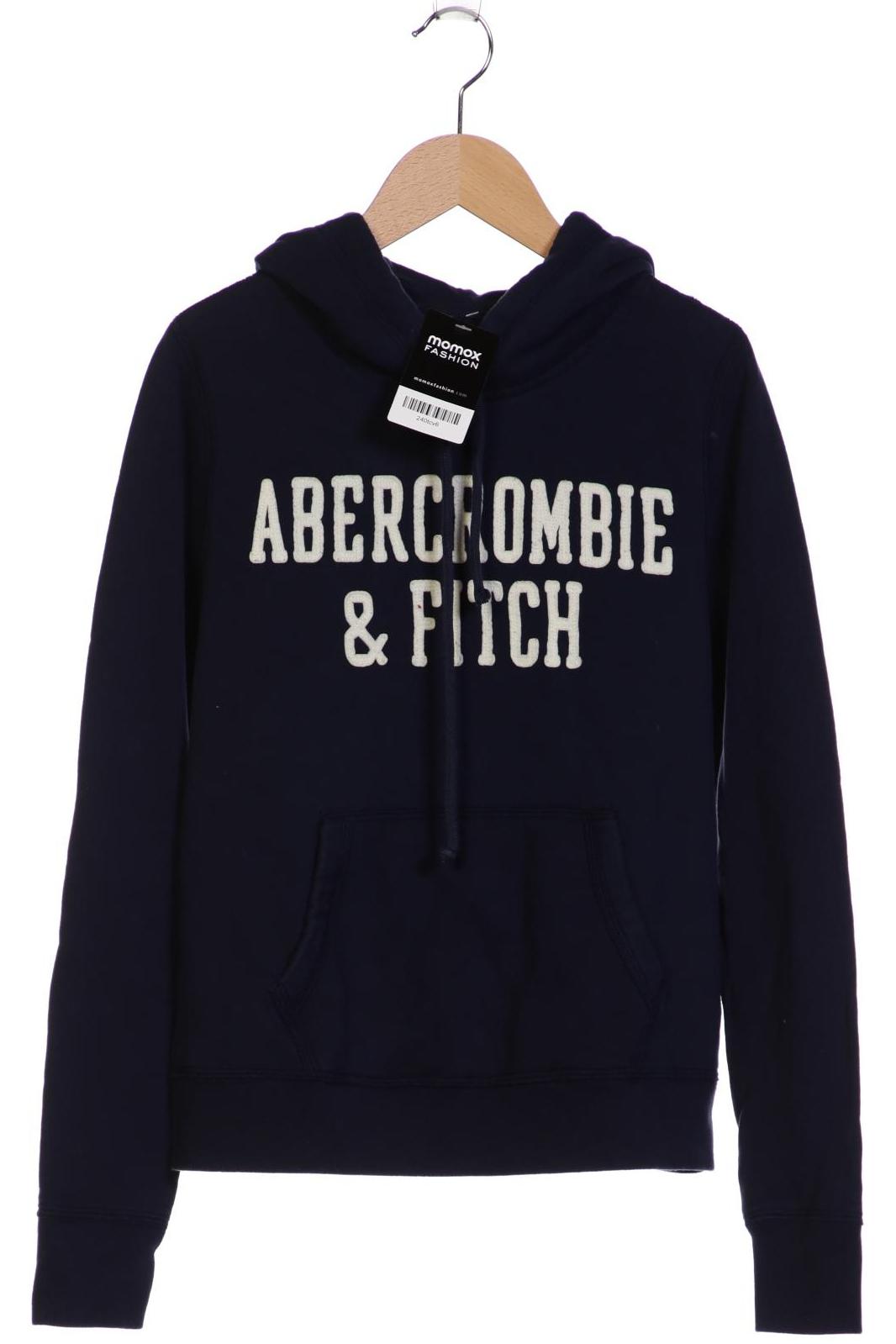 

Abercrombie & Fitch Damen Kapuzenpullover, marineblau, Gr. 36
