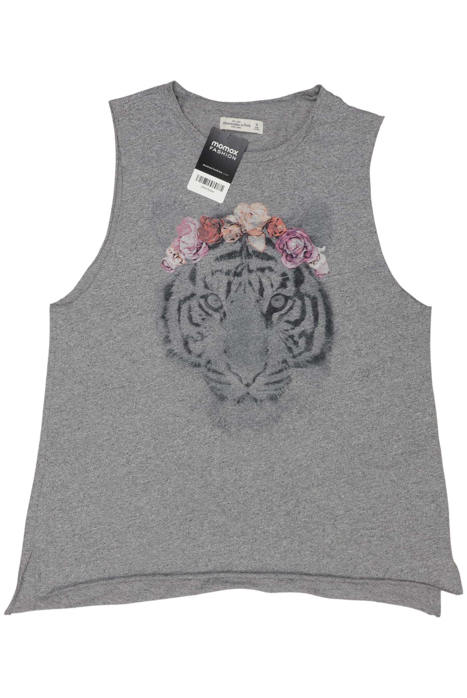 

Abercrombie & Fitch Damen Top, grau, Gr. 38