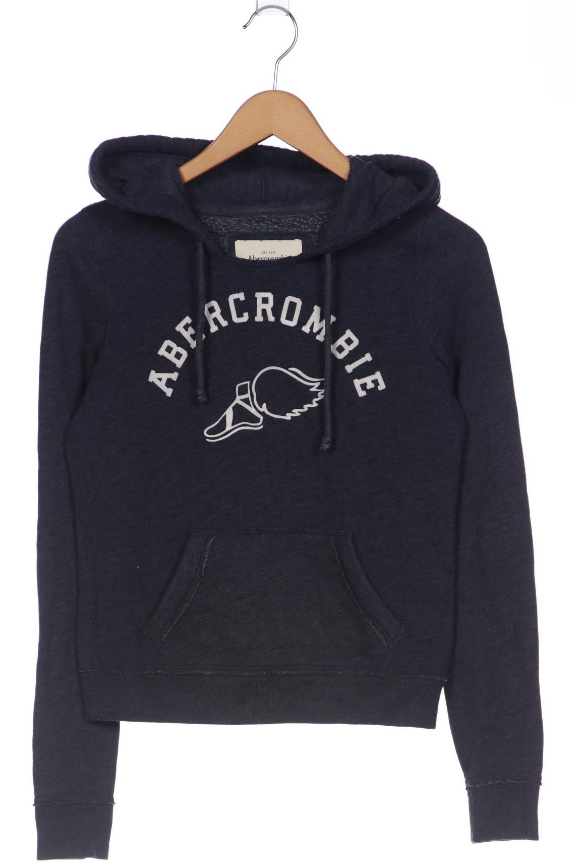 

Abercrombie & Fitch Damen Kapuzenpullover, marineblau, Gr. 34