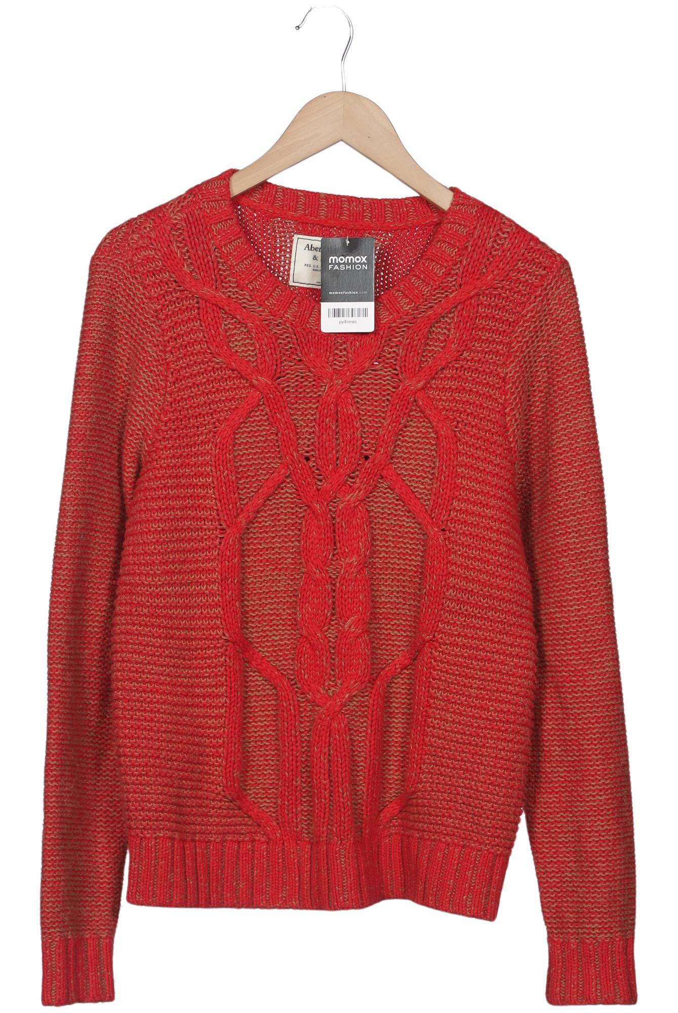 

Abercrombie & Fitch Damen Pullover, rot, Gr. 42