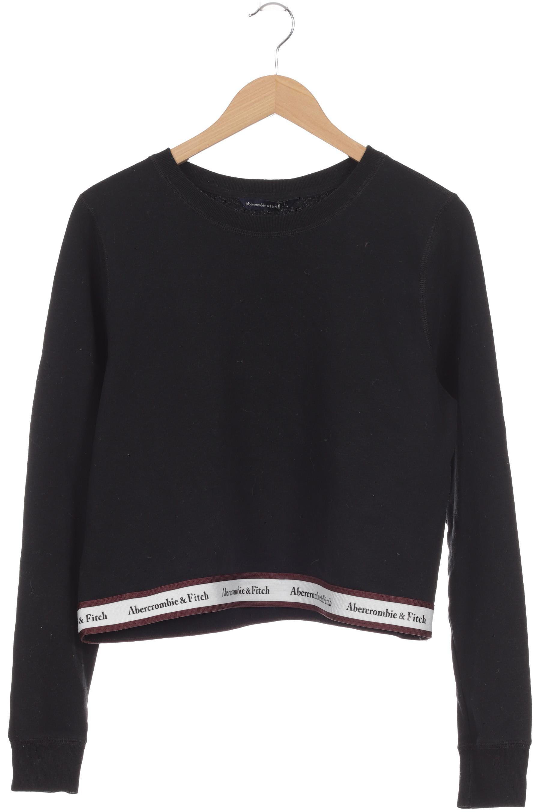 

Abercrombie & Fitch Damen Sweatshirt, schwarz, Gr. 42