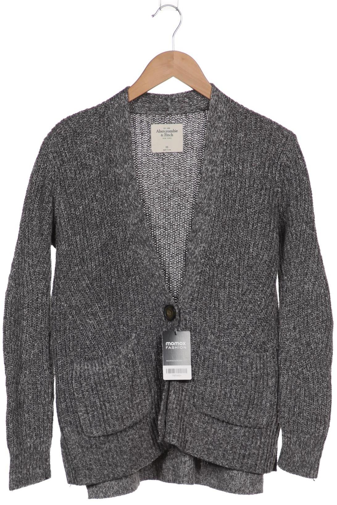 

Abercrombie & Fitch Damen Strickjacke, grau, Gr. 34