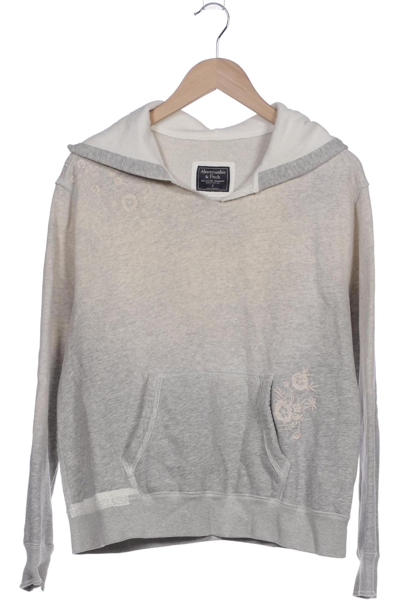 

Abercrombie & Fitch Damen Kapuzenpullover, grau, Gr. 36