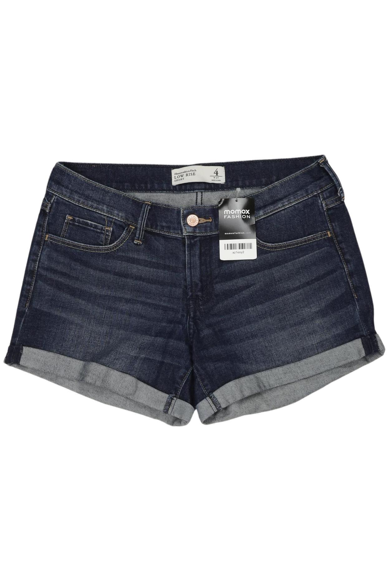 

Abercrombie & Fitch Damen Shorts, marineblau, Gr. 27