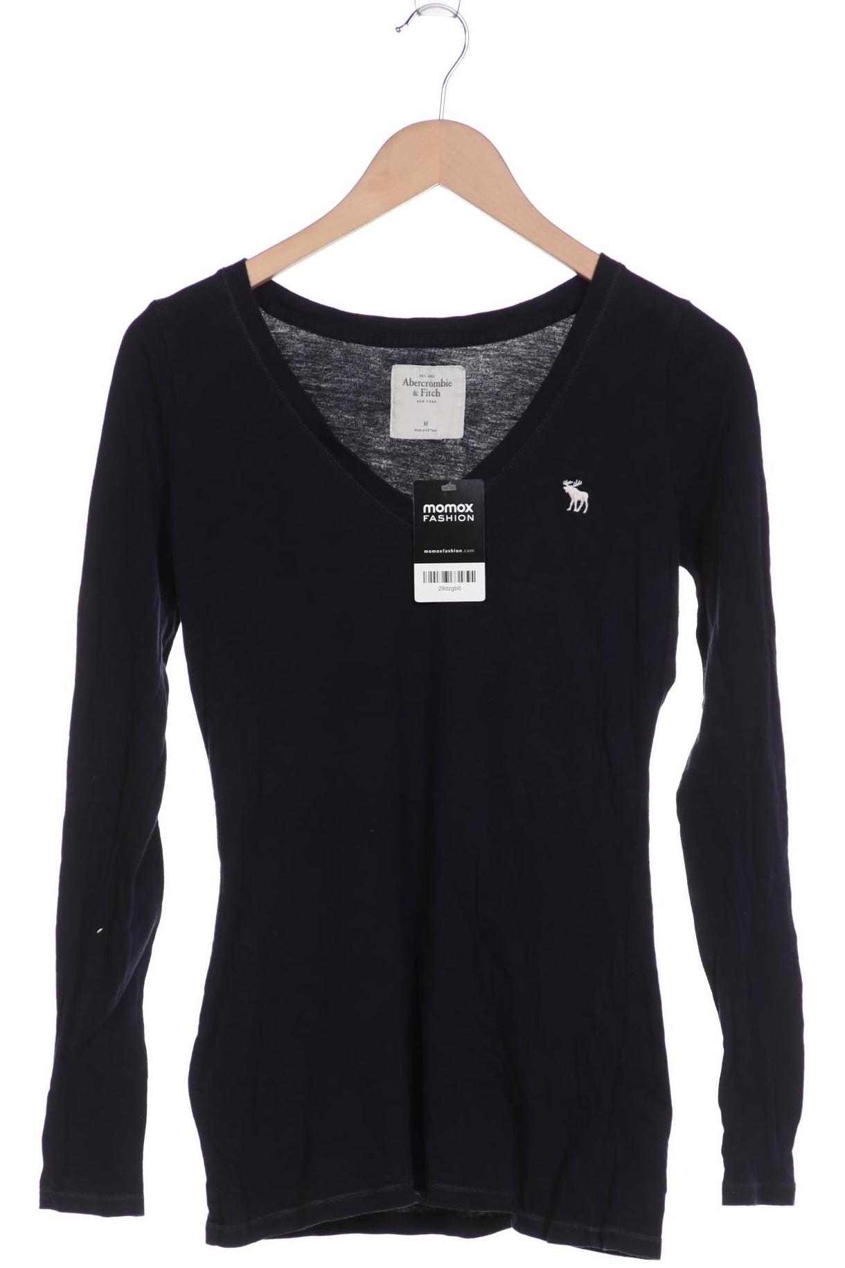 

Abercrombie & Fitch Damen Langarmshirt, marineblau