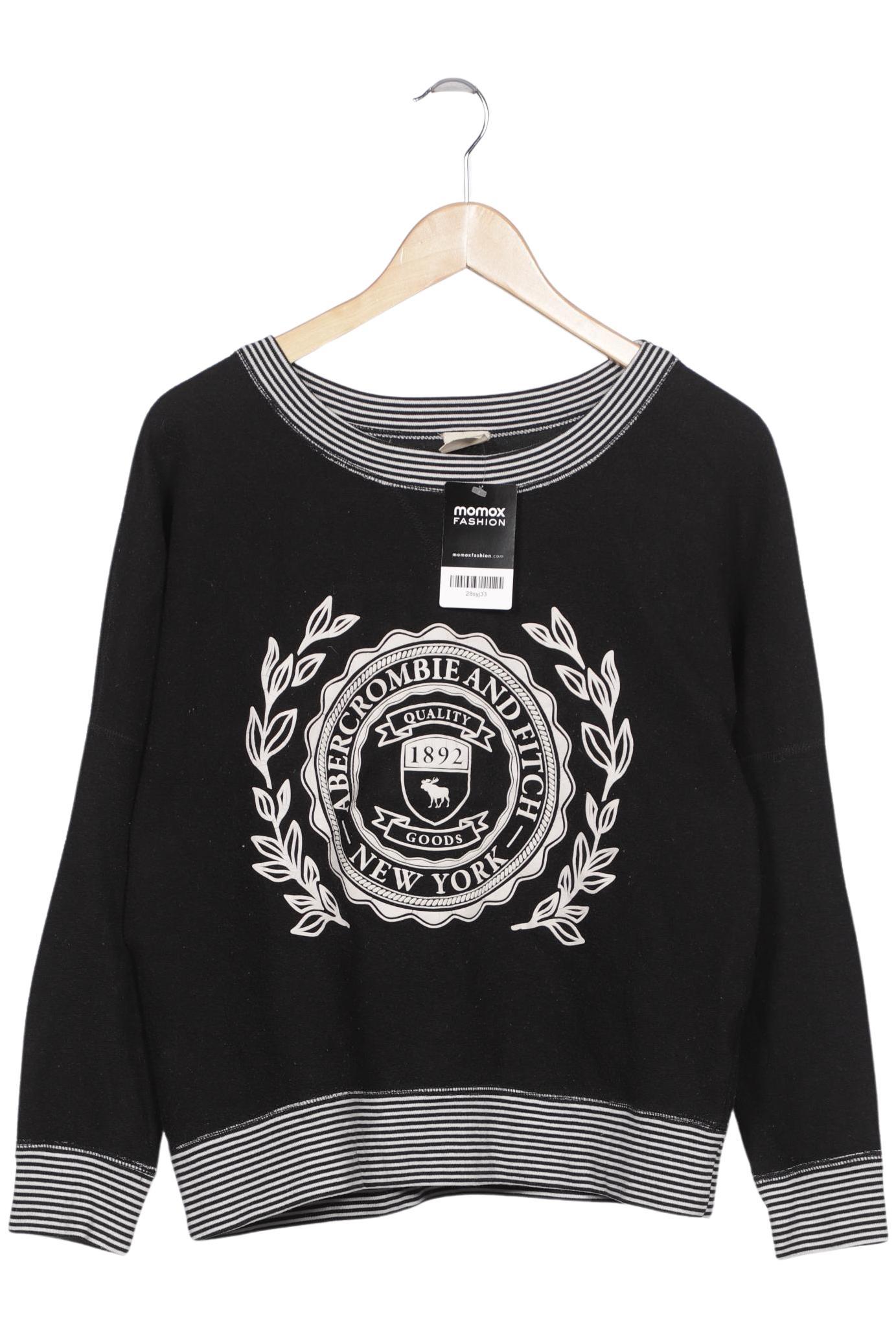 

Abercrombie & Fitch Damen Sweatshirt, schwarz, Gr. 36