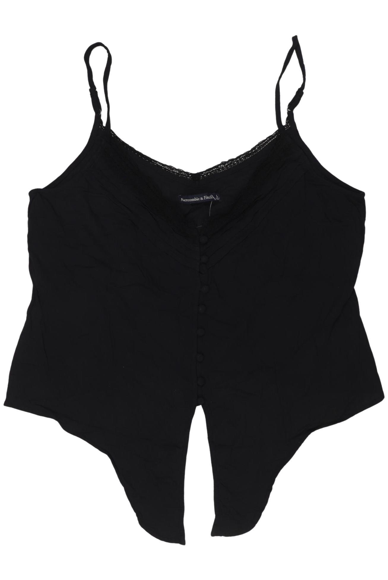 

Abercrombie & Fitch Damen Top, schwarz, Gr. 42