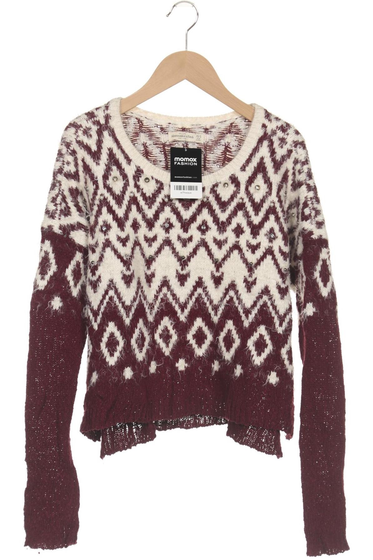 

Abercrombie & Fitch Damen Pullover, bordeaux, Gr. 34