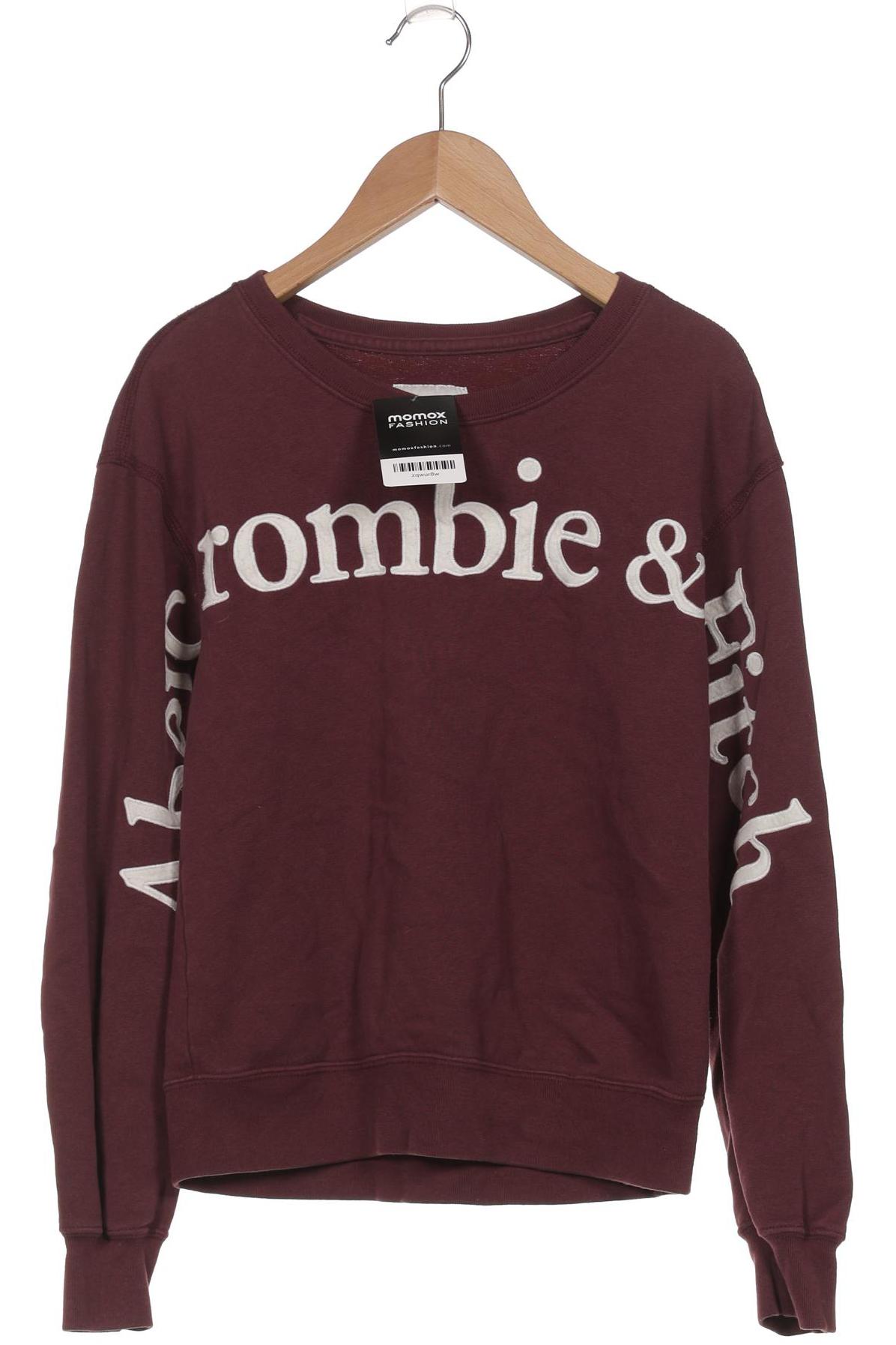 

Abercrombie & Fitch Damen Sweatshirt, bordeaux, Gr. 34