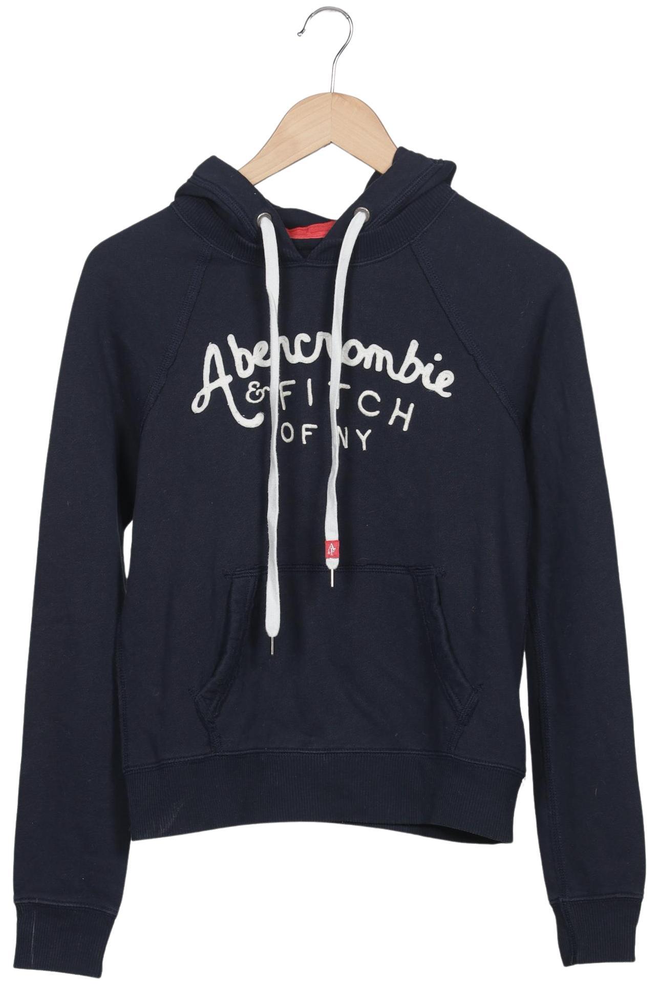 

Abercrombie & Fitch Damen Kapuzenpullover, marineblau, Gr. 36