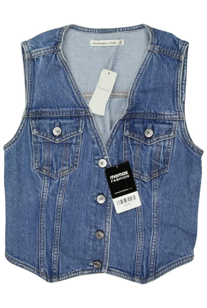 

Abercrombie & Fitch Damen Weste, blau, Gr. 34