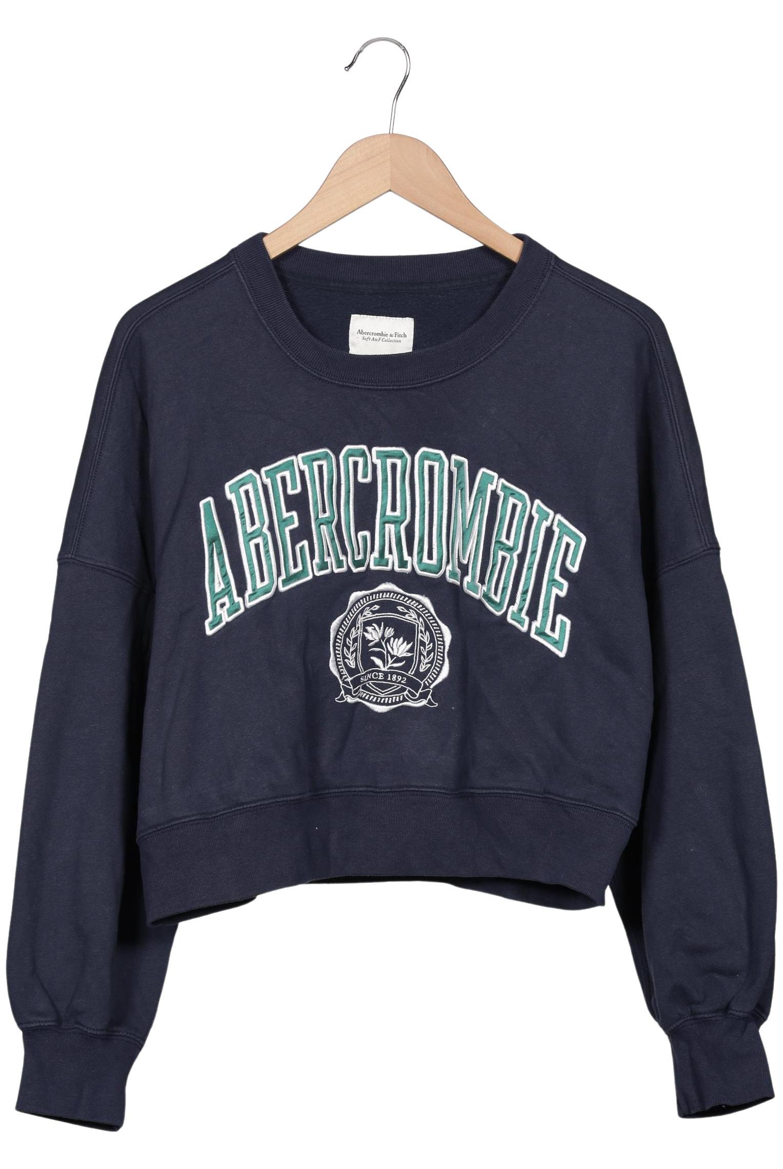 

Abercrombie & Fitch Damen Sweatshirt, marineblau, Gr. 42