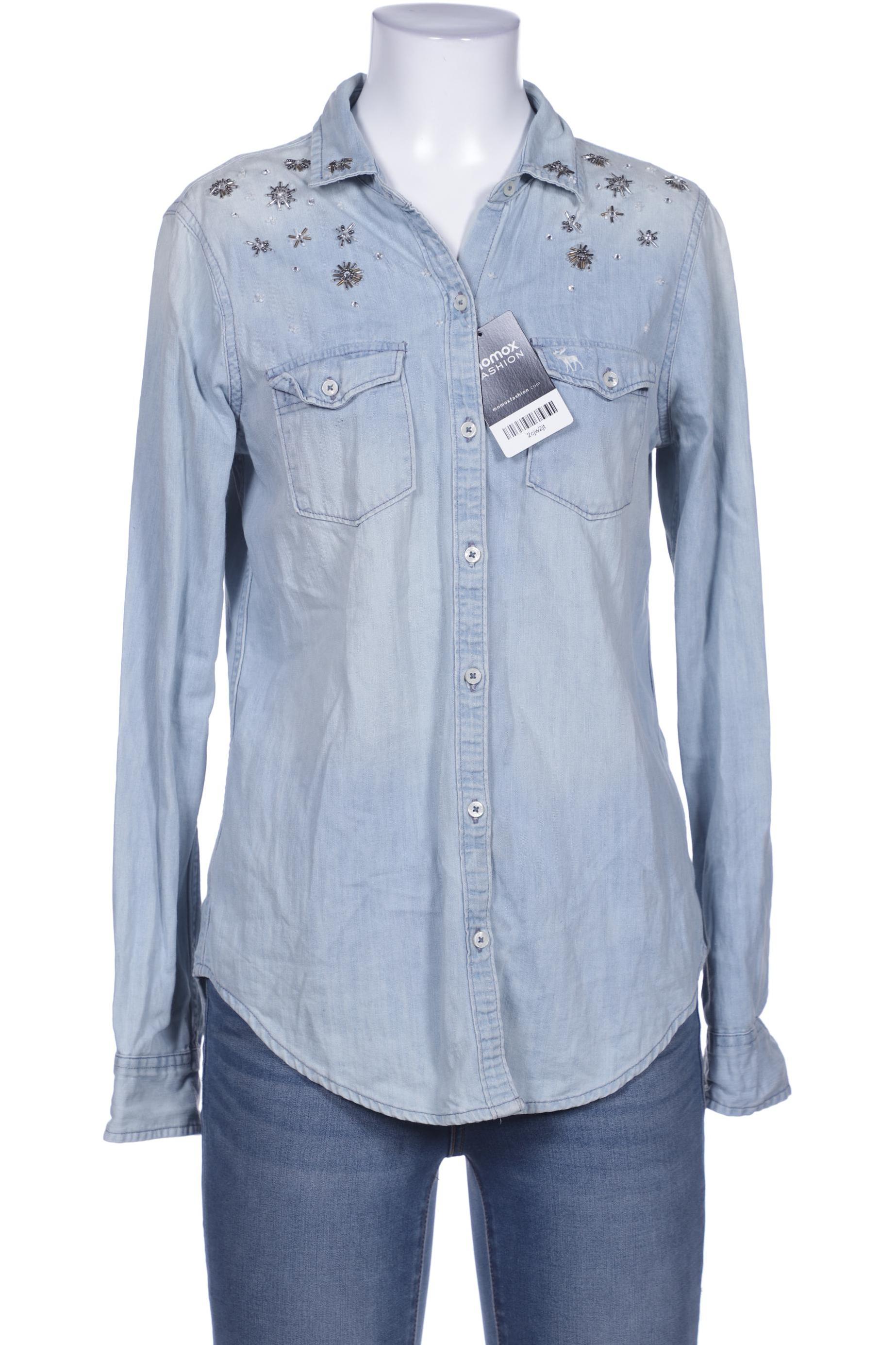 

Abercrombie & Fitch Damen Bluse, hellblau