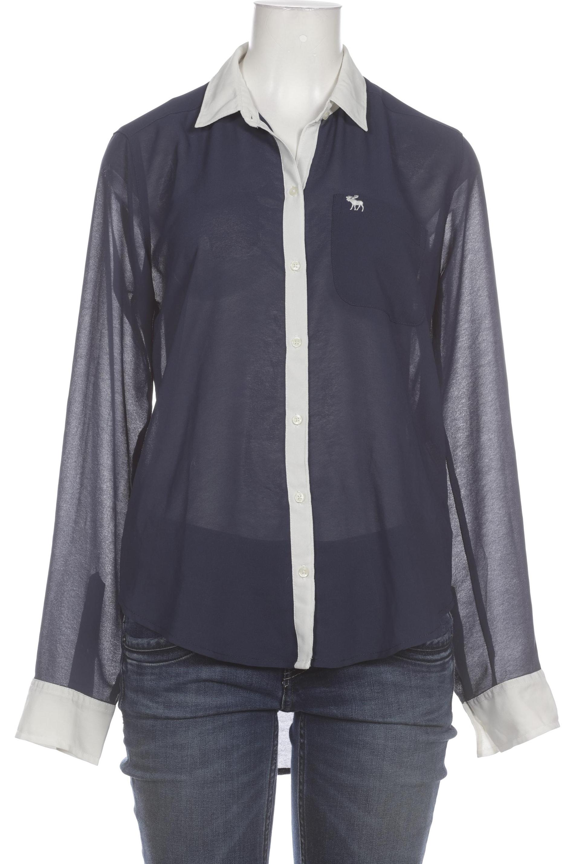 

Abercrombie & Fitch Damen Bluse, blau, Gr.