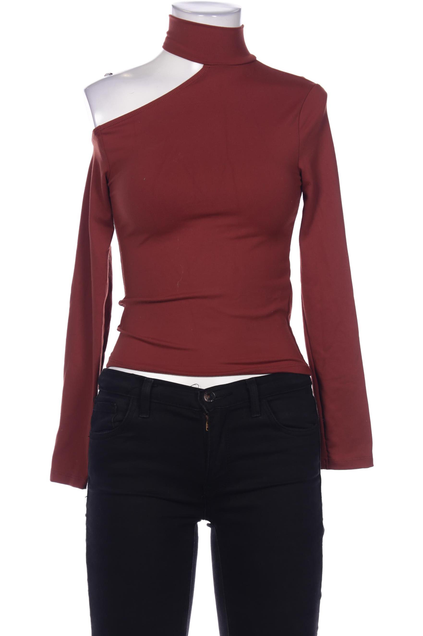 

Abercrombie & Fitch Damen Langarmshirt, braun, Gr. 32