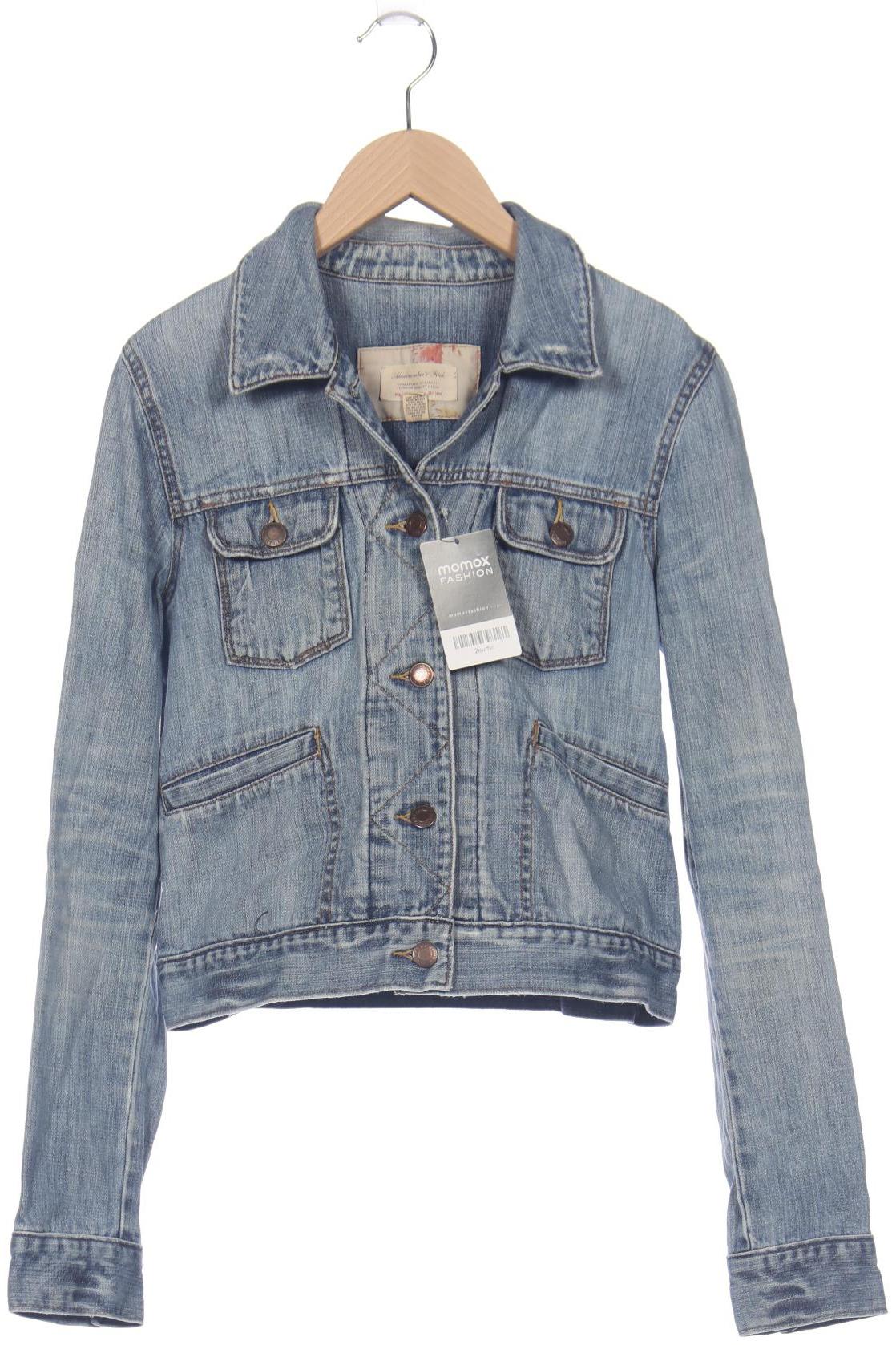 

Abercrombie & Fitch Damen Jacke, blau, Gr. 36