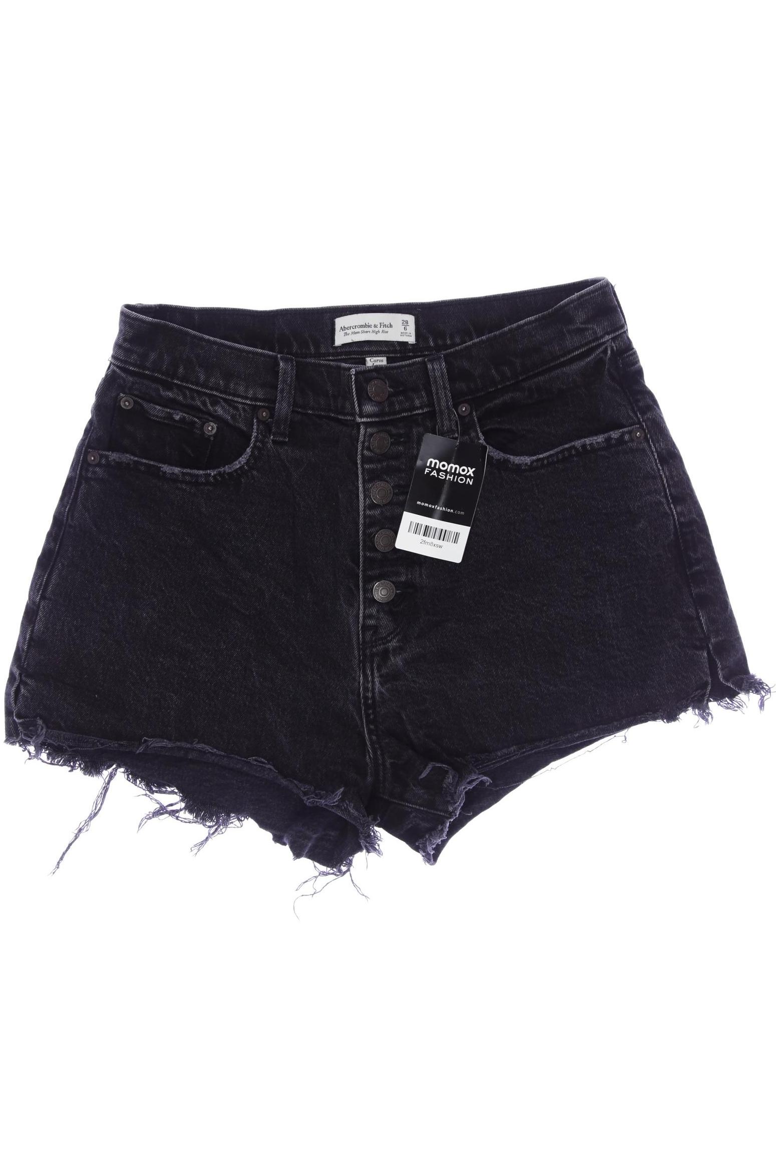 

Abercrombie & Fitch Damen Shorts, schwarz, Gr. 28