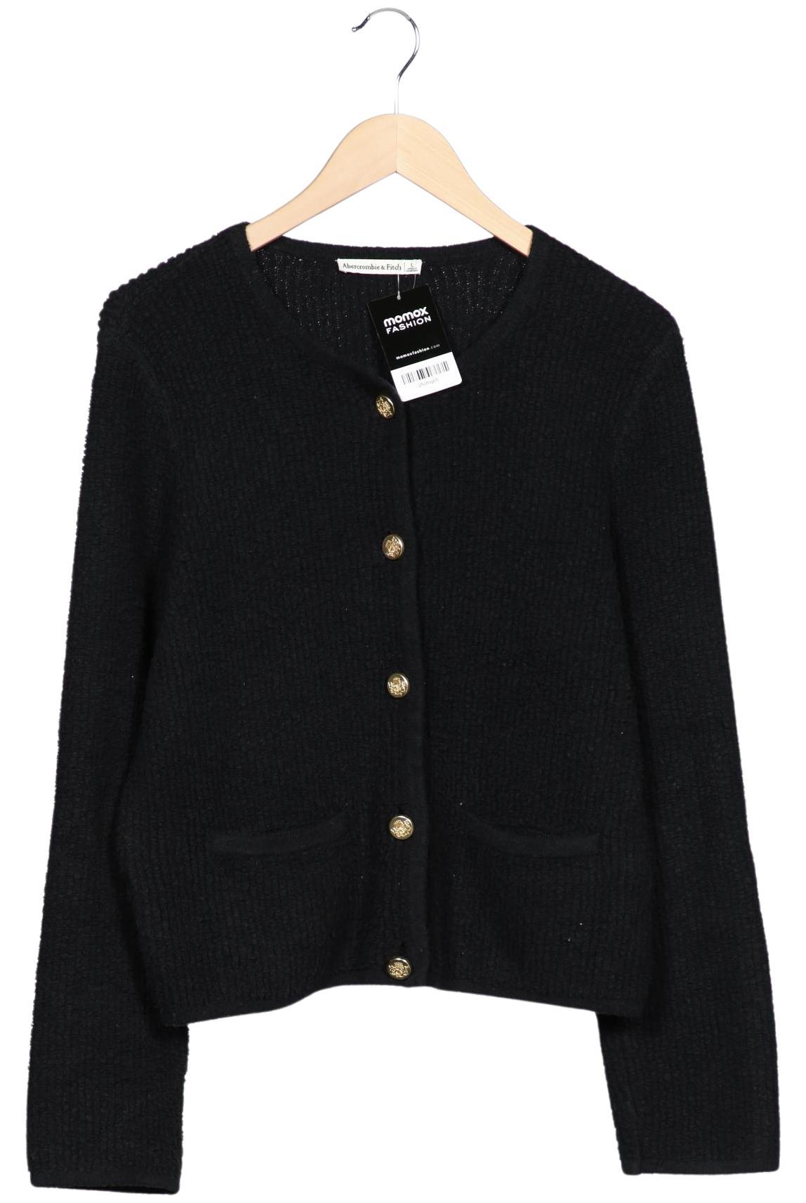 

Abercrombie & Fitch Damen Strickjacke, schwarz, Gr. 42