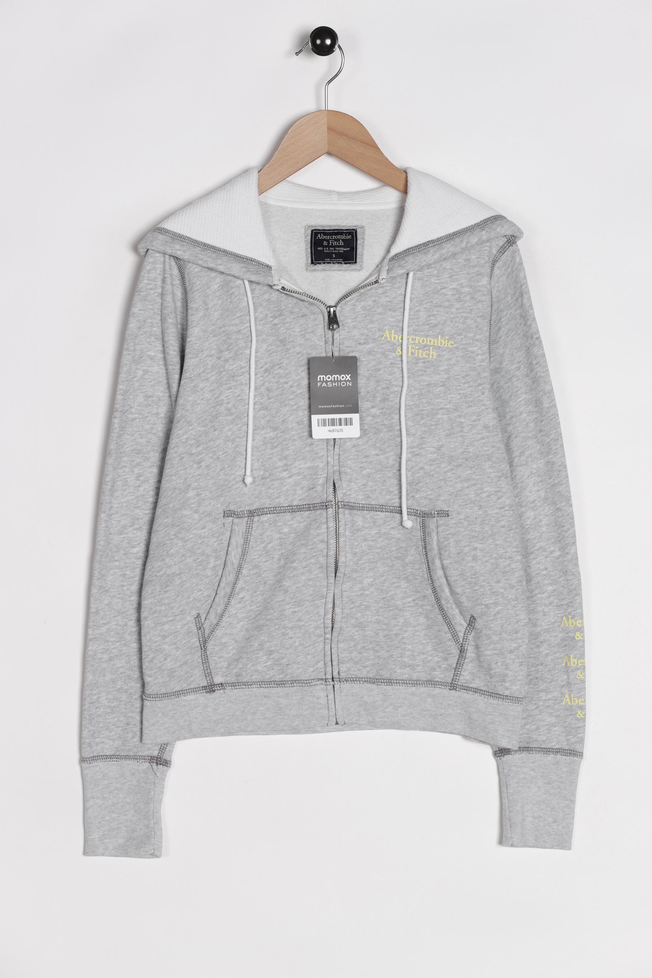 

Abercrombie & Fitch Damen Kapuzenpullover, grau, Gr. 36