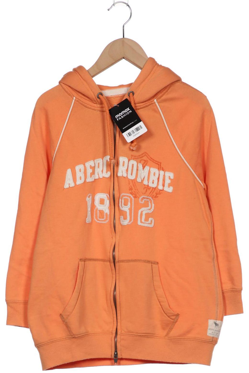 

Abercrombie & Fitch Damen Kapuzenpullover, orange, Gr. 42