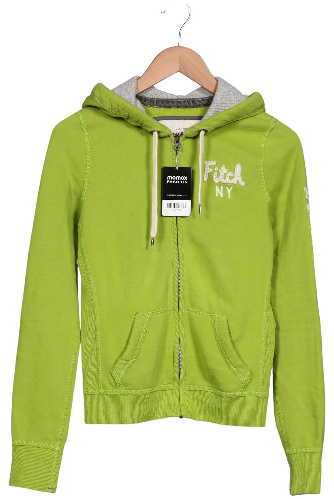 

Abercrombie & Fitch Damen Kapuzenpullover, hellgrün, Gr. 36