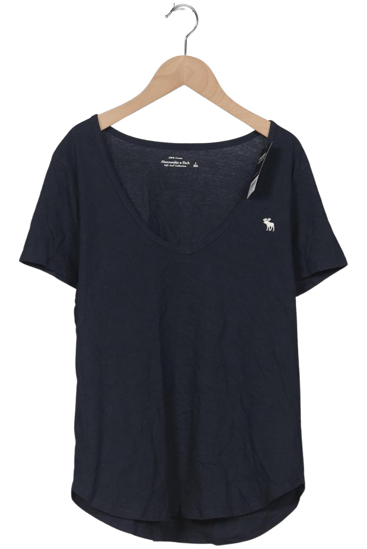 

Abercrombie & Fitch Damen T-Shirt, marineblau, Gr. 42