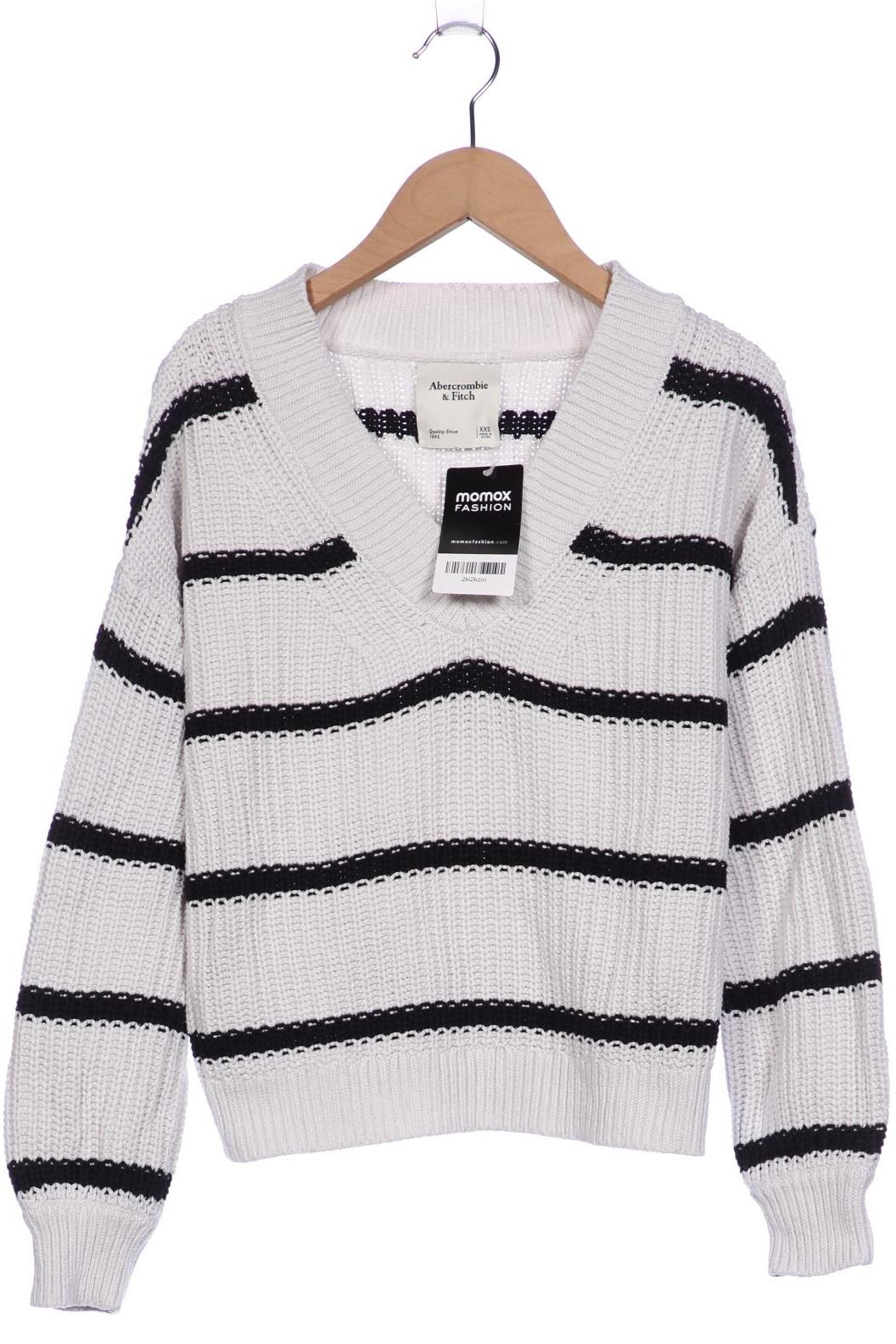 

Abercrombie & Fitch Damen Pullover, weiß, Gr. 32