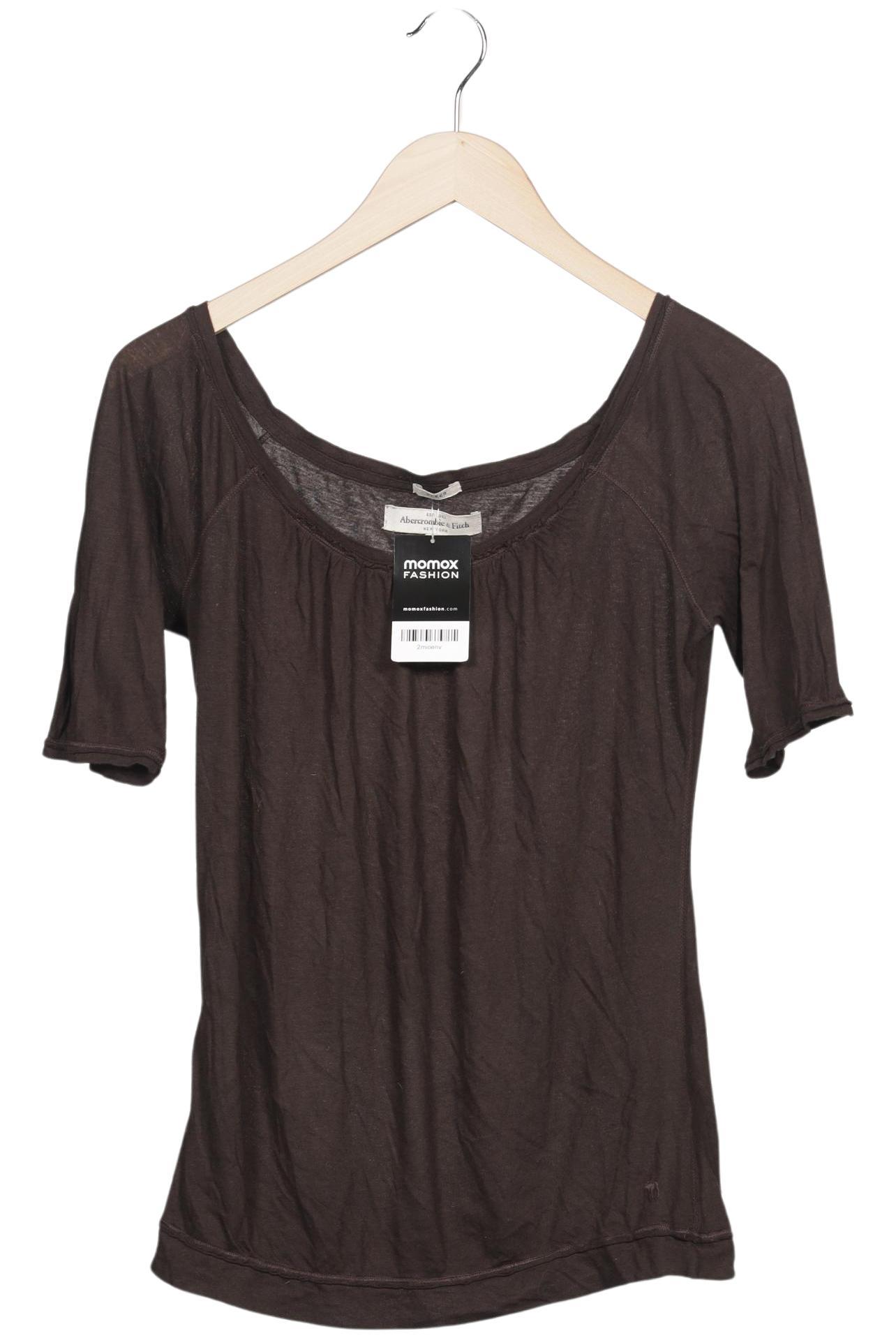 

Abercrombie & Fitch Damen T-Shirt, braun, Gr. 36