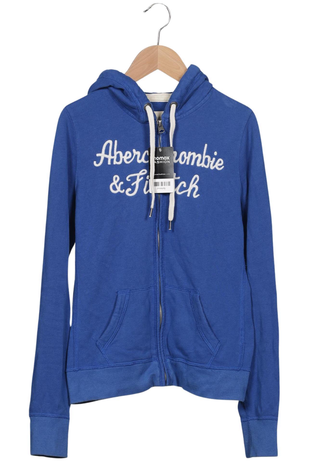 

Abercrombie & Fitch Damen Kapuzenpullover, blau, Gr. 38