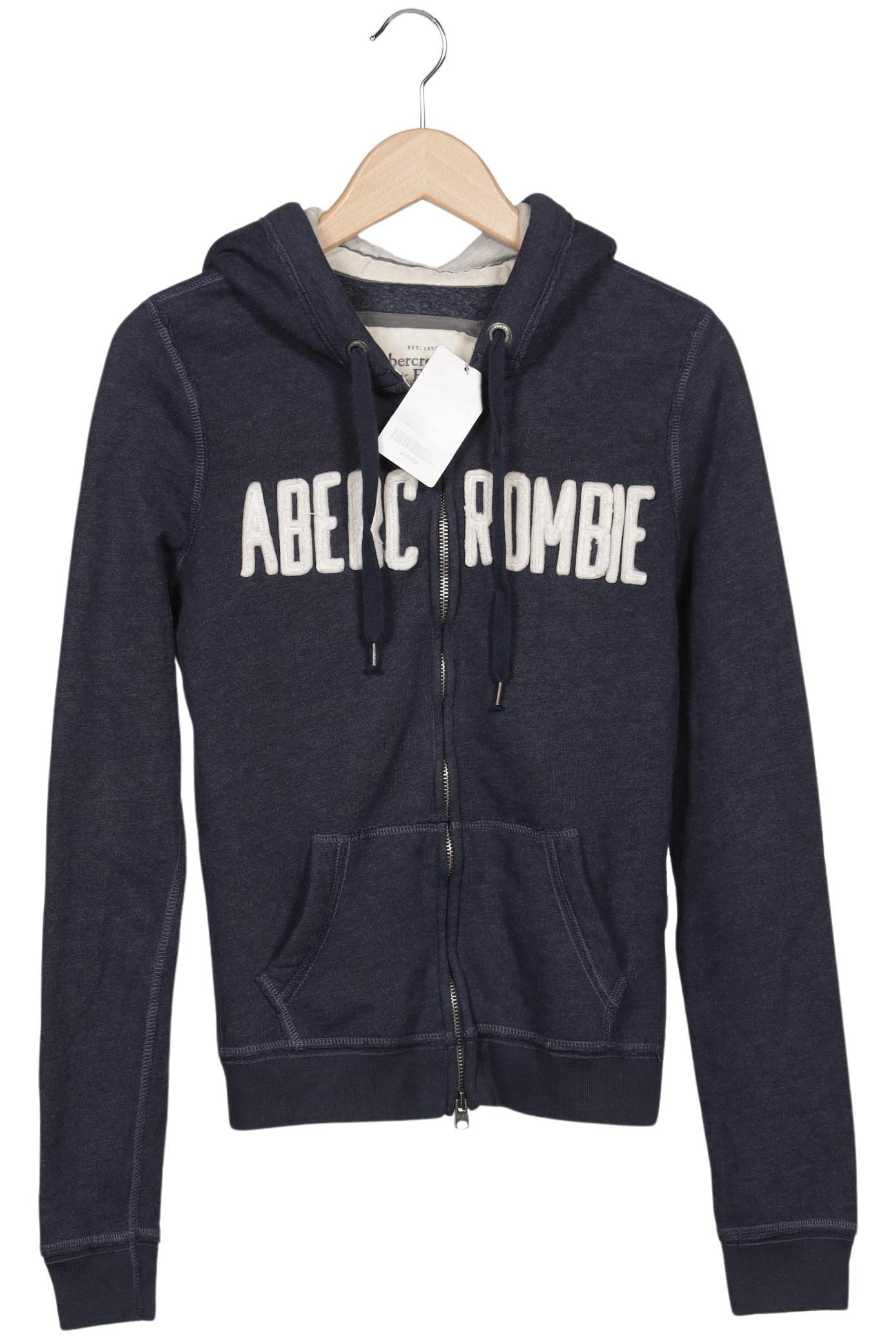 

Abercrombie & Fitch Damen Kapuzenpullover, marineblau, Gr. 38