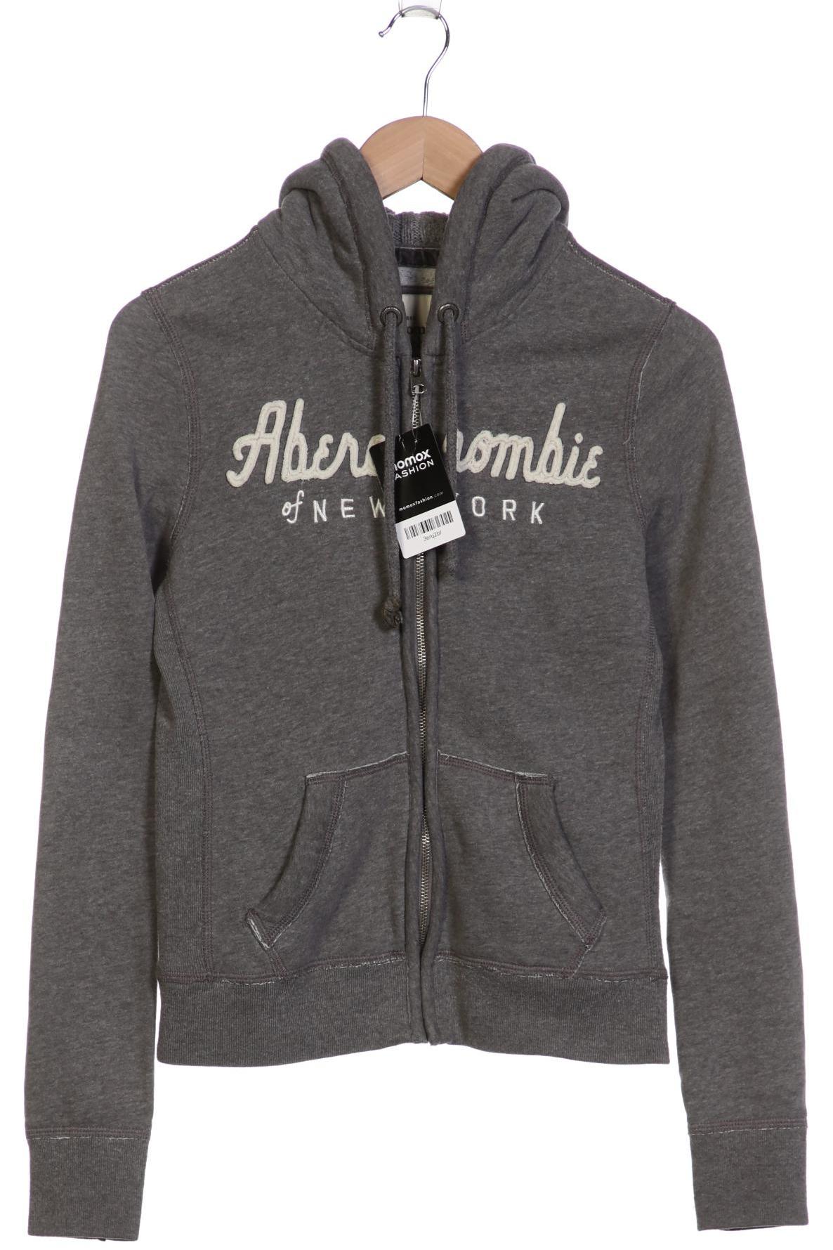 

Abercrombie & Fitch Damen Kapuzenpullover, grau, Gr. 38