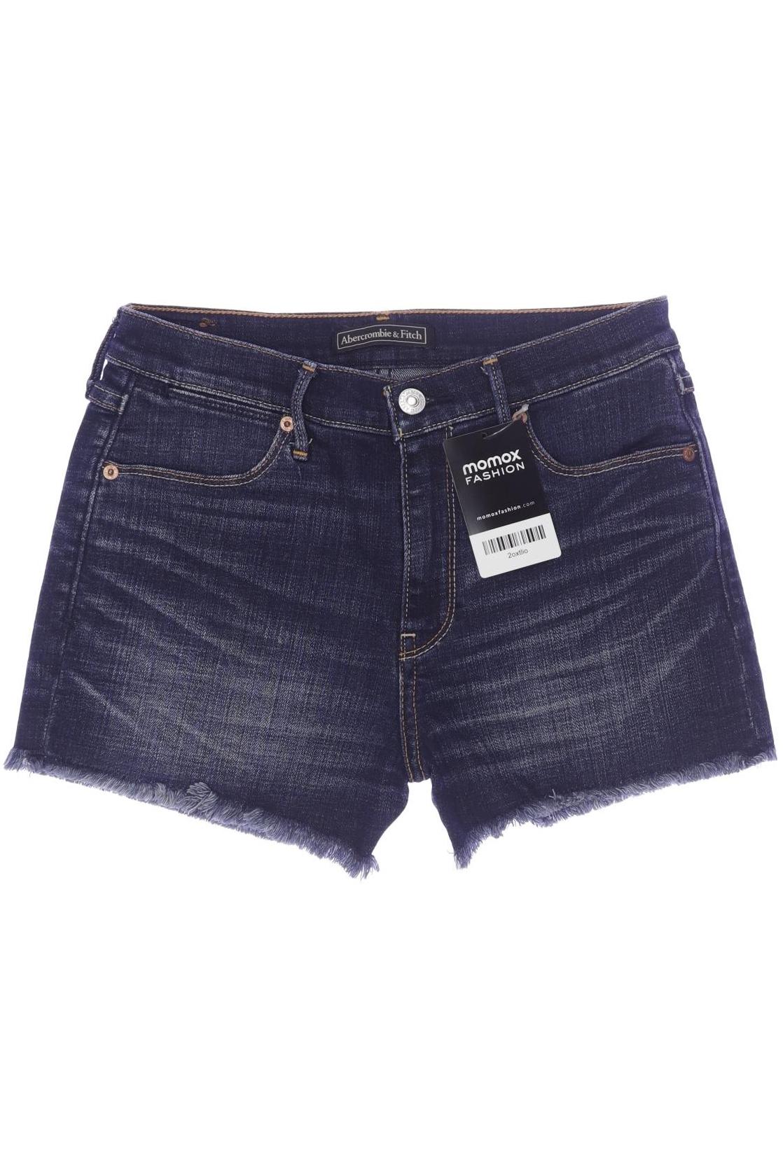 

Abercrombie & Fitch Damen Shorts, marineblau, Gr. 26