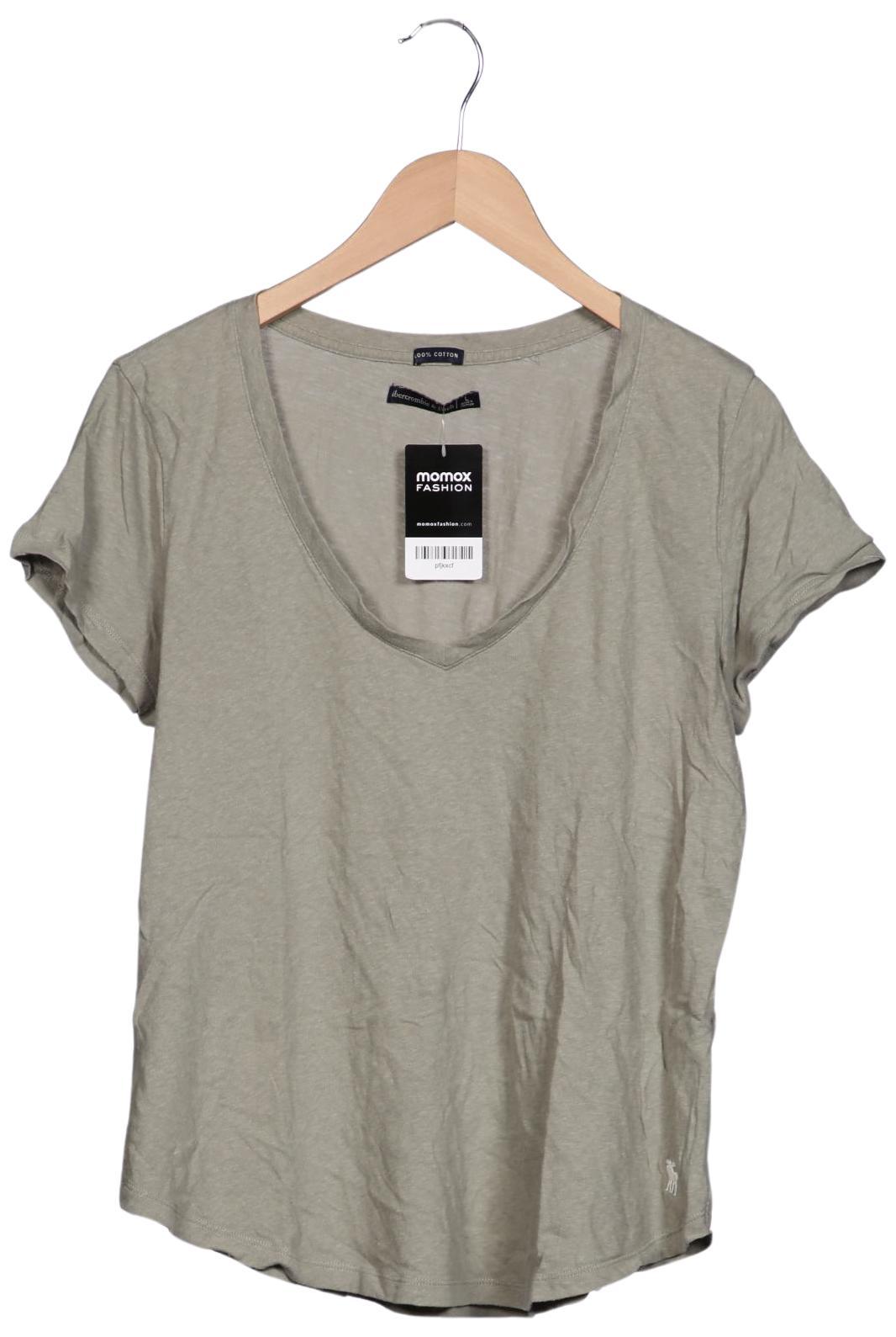 

Abercrombie & Fitch Damen T-Shirt, hellgrün, Gr. 42