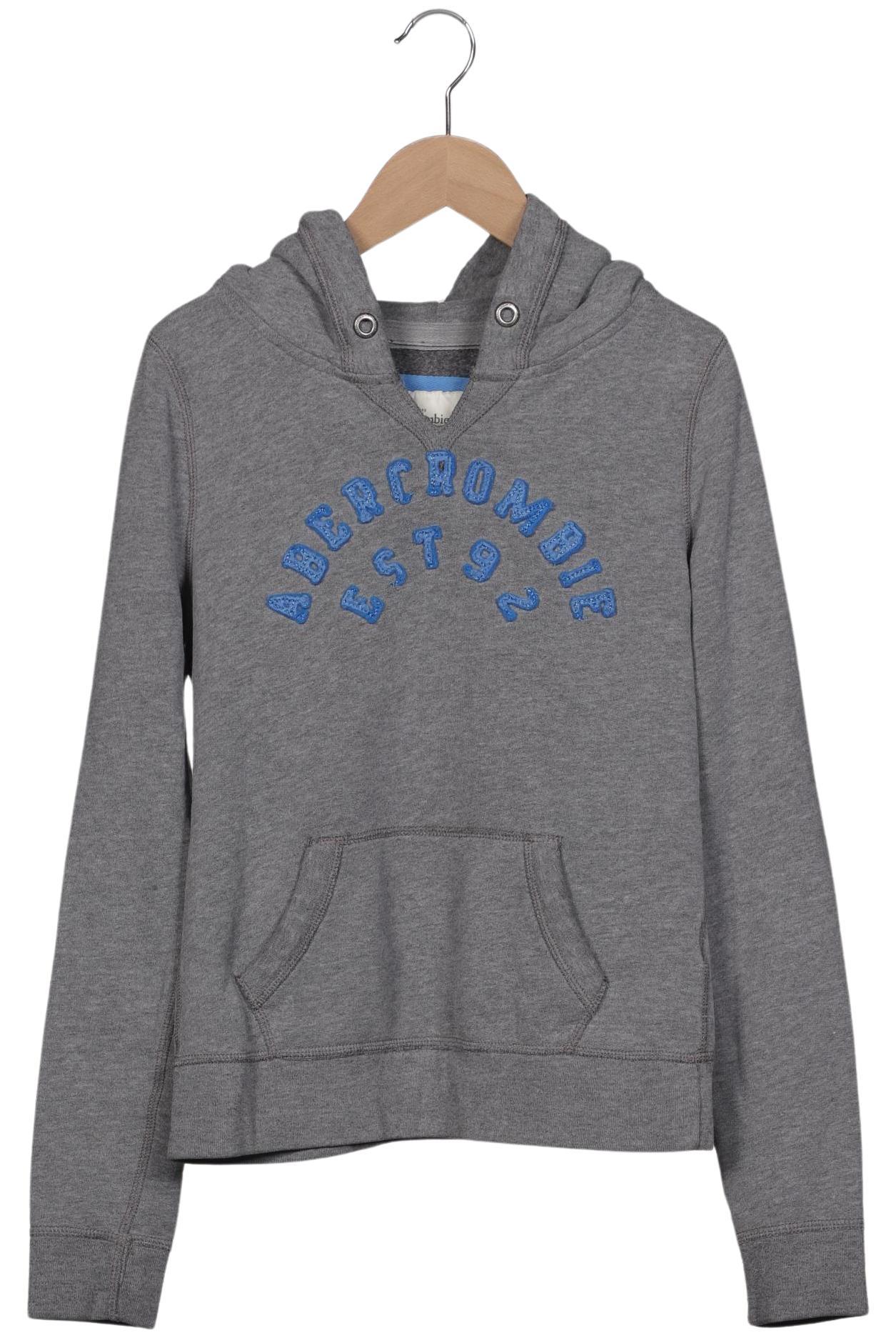 

Abercrombie & Fitch Damen Kapuzenpullover, grau, Gr. 36