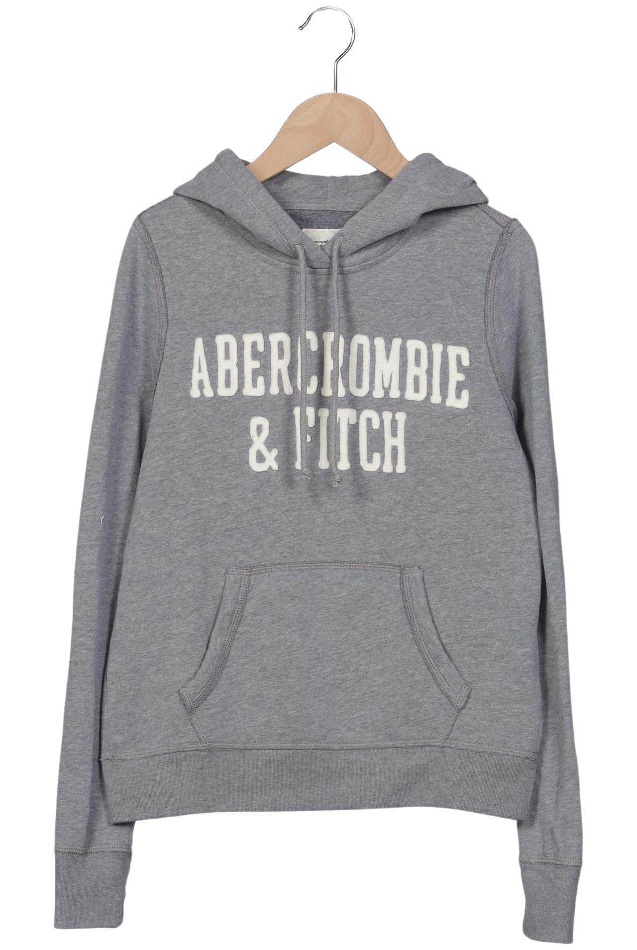 

Abercrombie & Fitch Damen Kapuzenpullover, grau, Gr. 34