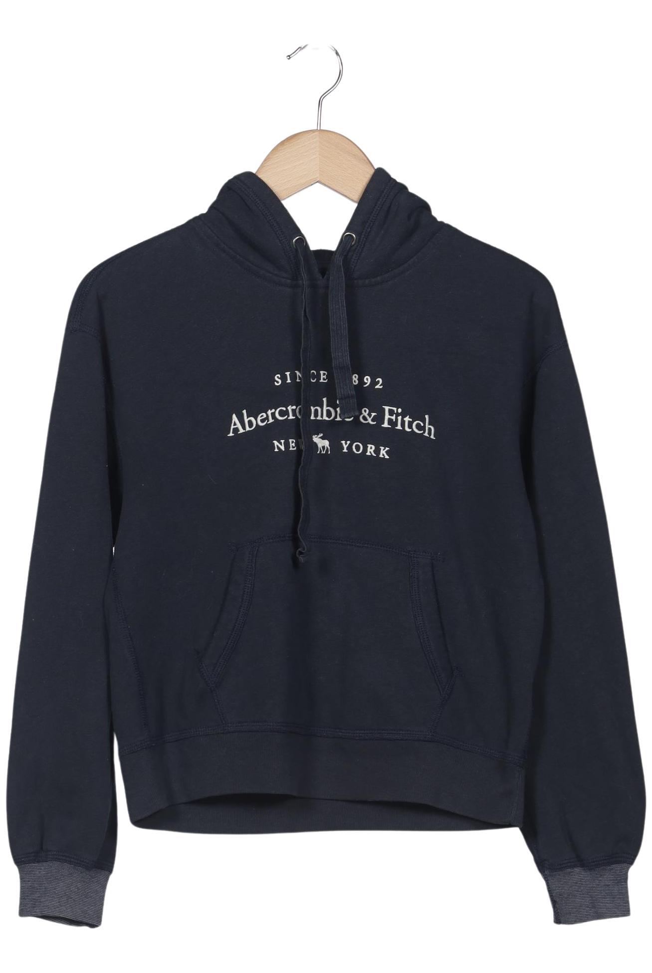 

Abercrombie & Fitch Damen Kapuzenpullover, marineblau, Gr. 36