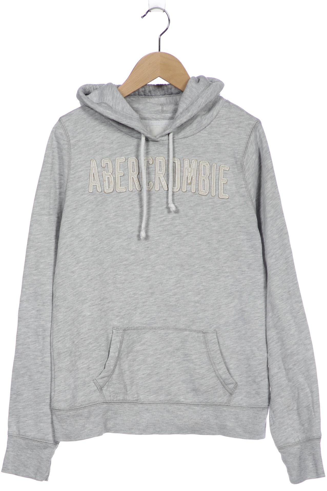 

Abercrombie & Fitch Damen Kapuzenpullover, grau
