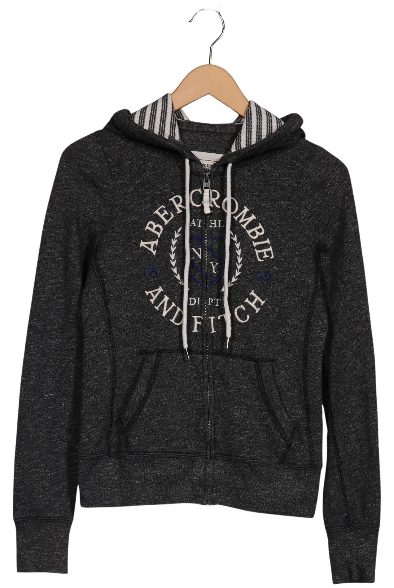 

Abercrombie & Fitch Damen Kapuzenpullover, grau, Gr. 36